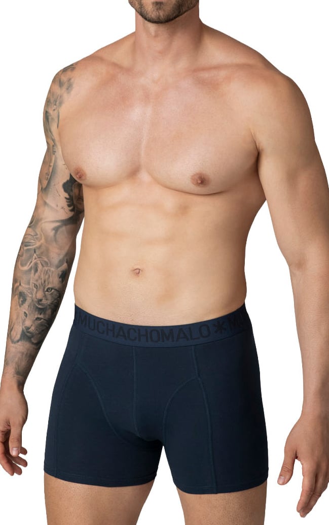 Muchachomalo Boxershorts 7-Pack Multicolor. Zwart