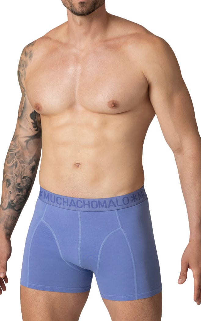 Muchachomalo Boxershorts 7-Pack Multicolor Zwart