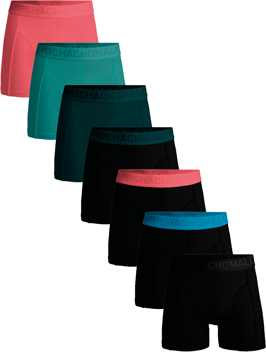 Muchachomalo Boxershorts 7-Pack Multicolor Divers