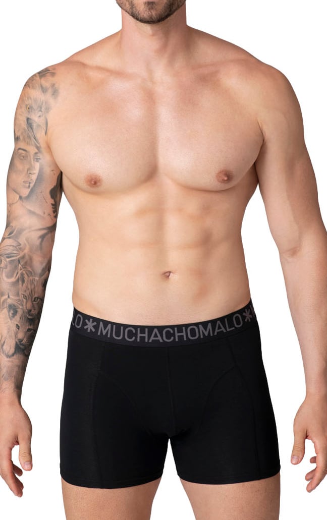 Muchachomalo Boxershorts 7-Pack Multicolor Zwart