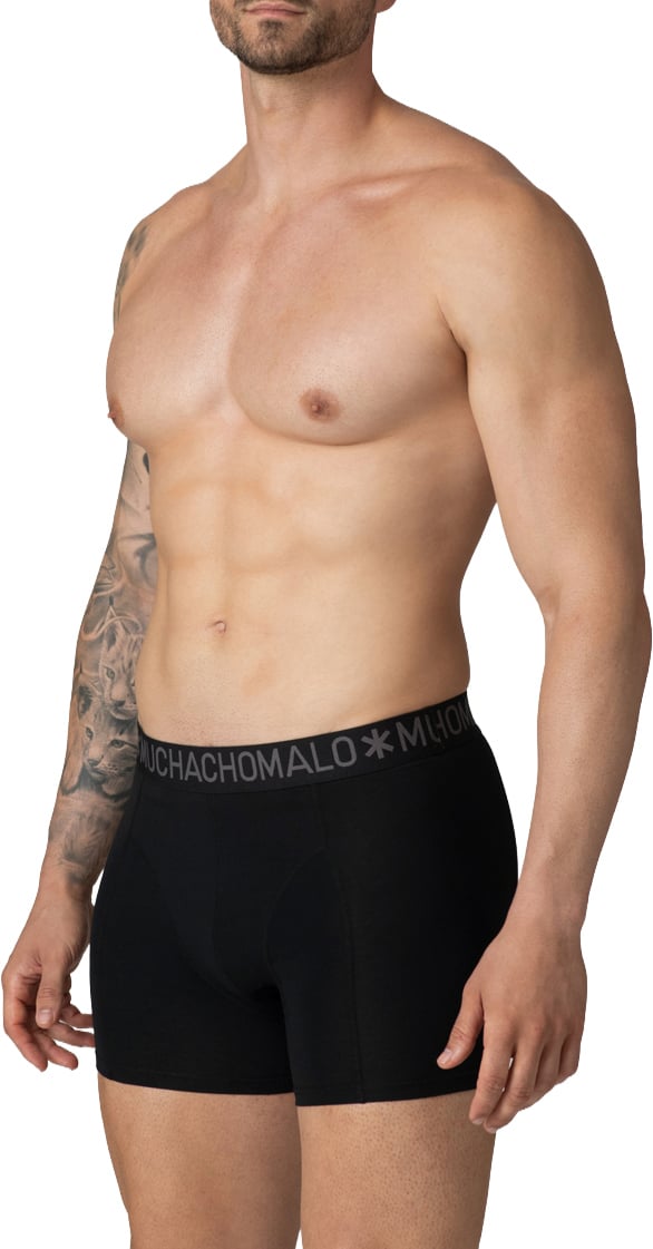 Muchachomalo Boxershorts 7-Pack Multicolor. Zwart