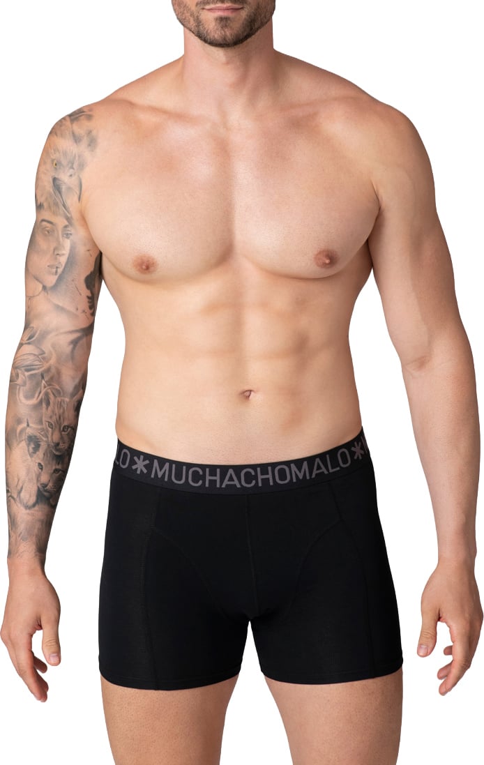 Muchachomalo Boxershorts 7-Pack Multicolor. Zwart