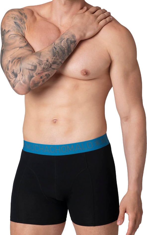 Muchachomalo Boxershorts 10-Pack Multicolor. Zwart