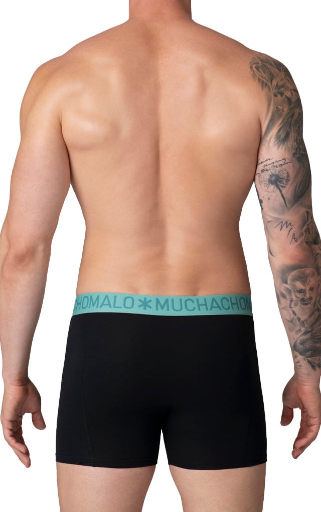 Muchachomalo Boxershorts 10-Pack Multicolor. Zwart