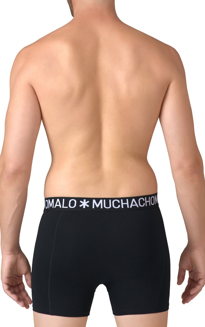 Muchachomalo Boxershorts 7-Pack Multicolor. Zwart