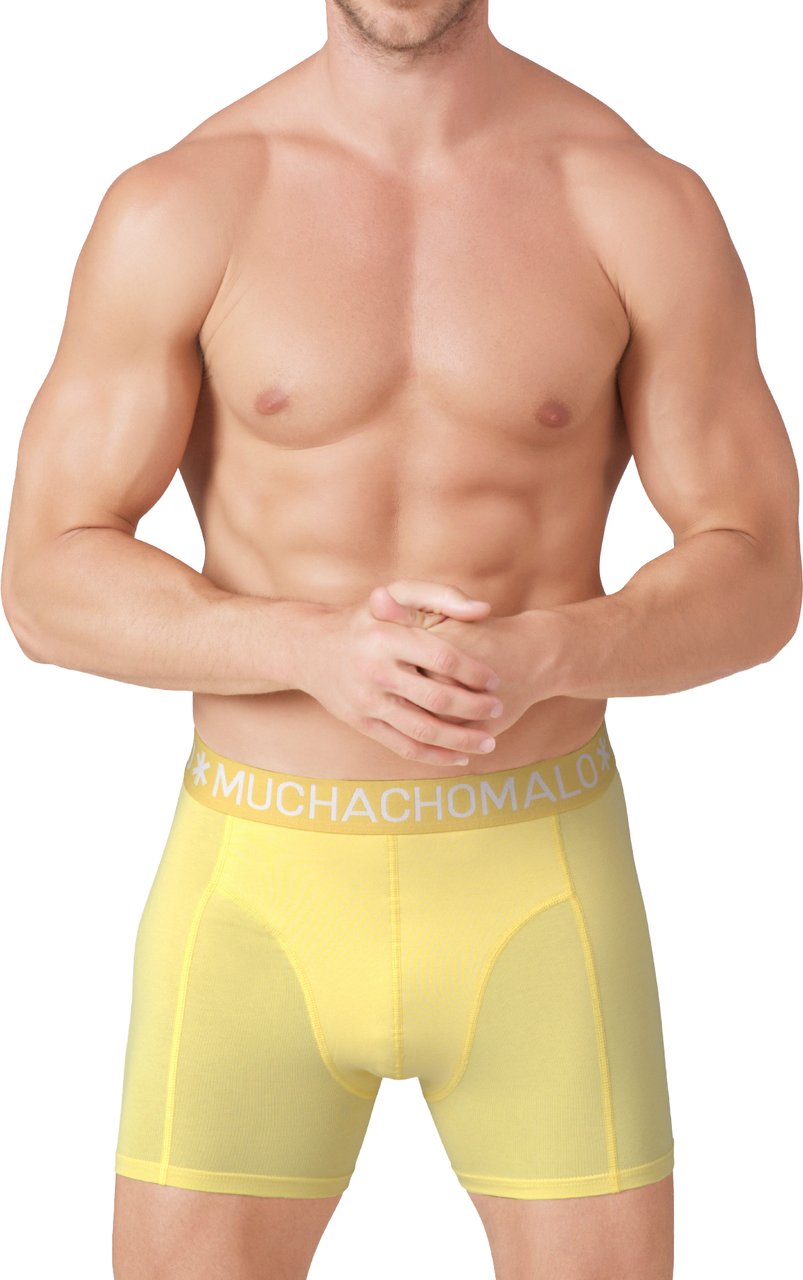 Muchachomalo Boxershorts 7-Pack Multicolor. Geel