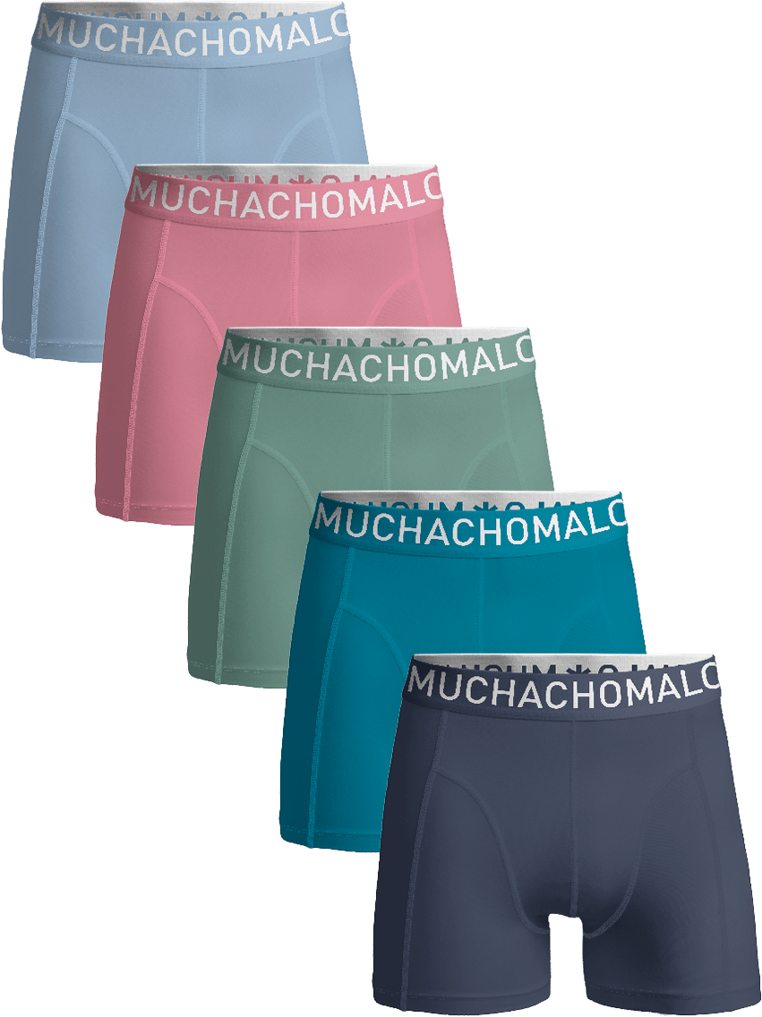 Muchachomalo Boxershorts 5-Pack Multicolor Divers