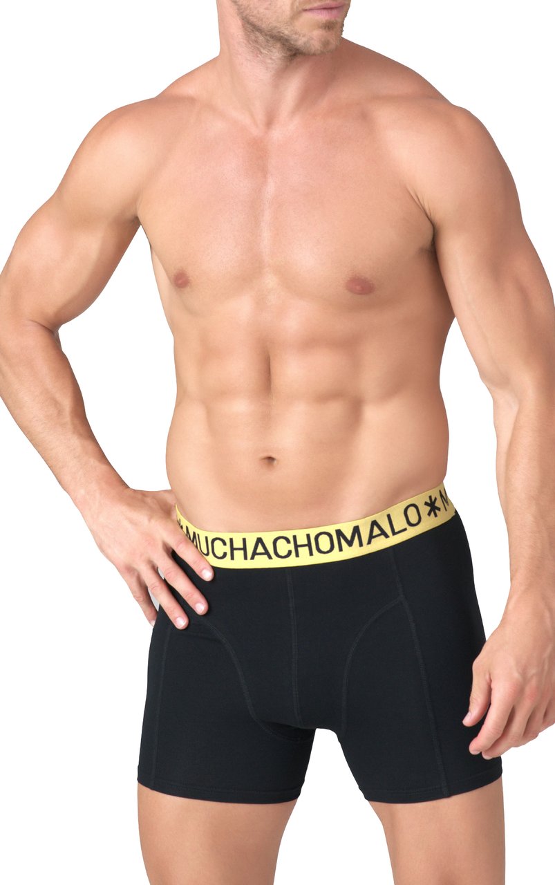 Muchachomalo Boxershorts 7-Pack Multicolor. Zwart