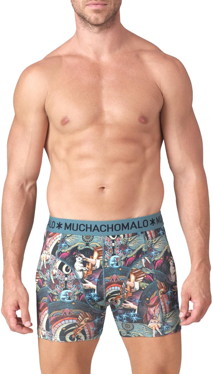 Muchachomalo Boxershorts 3-Pack Multicolor Divers