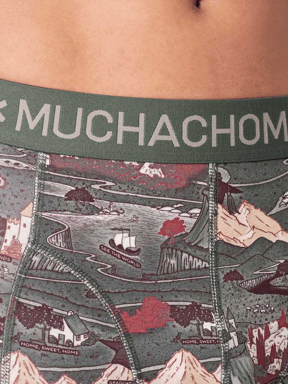 Muchachomalo Boxershorts 3-Pack Multicolor Divers