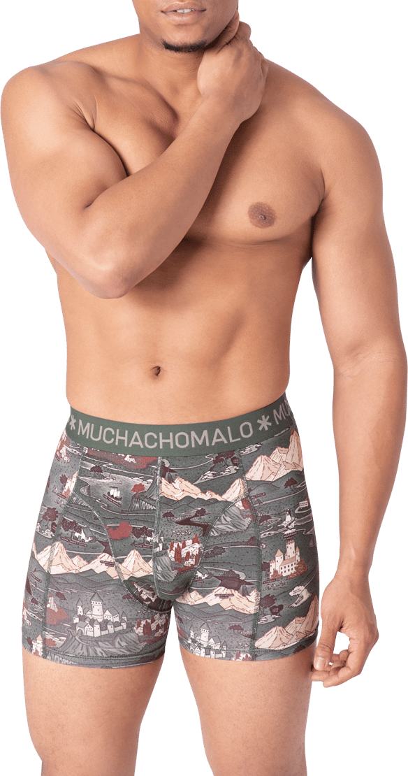 Muchachomalo Boxershorts 3-Pack Multicolor Divers