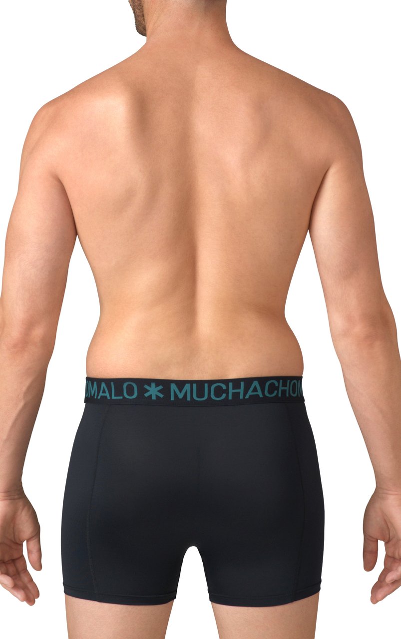 Muchachomalo Boxershorts 3-Pack Multicolor Zwart