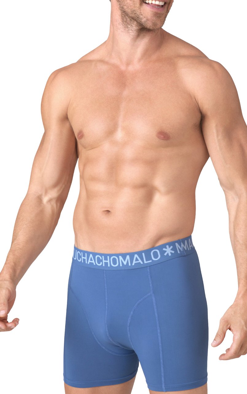 Muchachomalo Boxershorts 3-Pack Multicolor Blauw