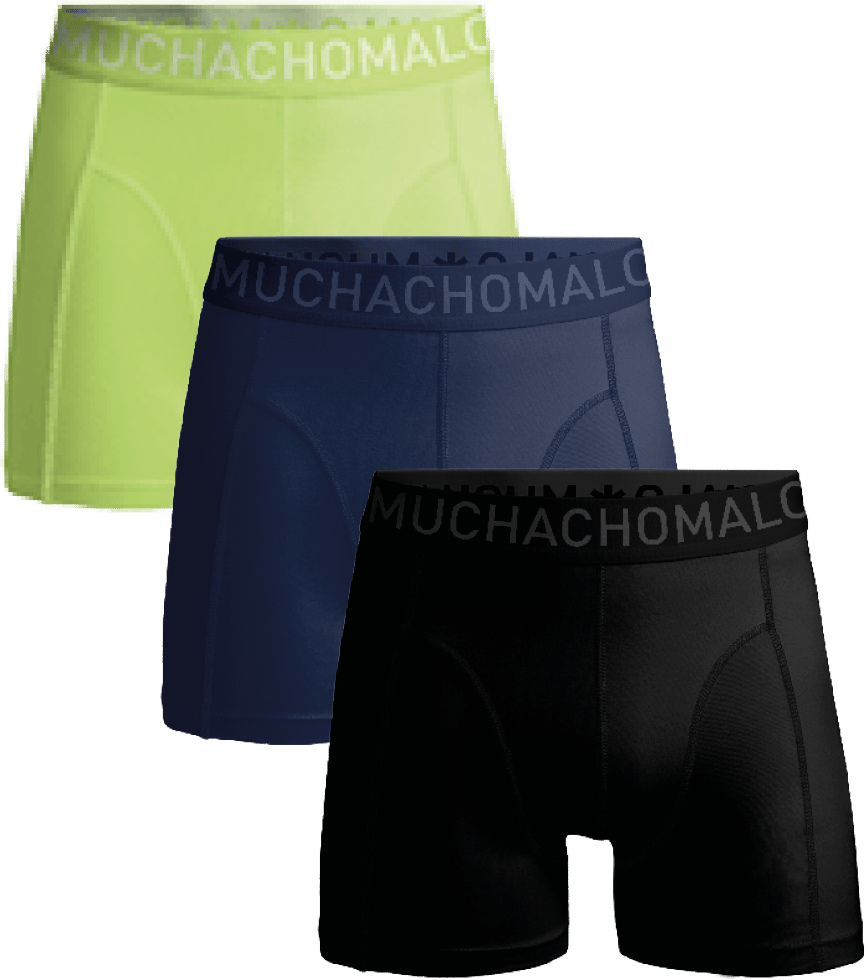Muchachomalo Boxershorts 3-Pack Multicolor Divers