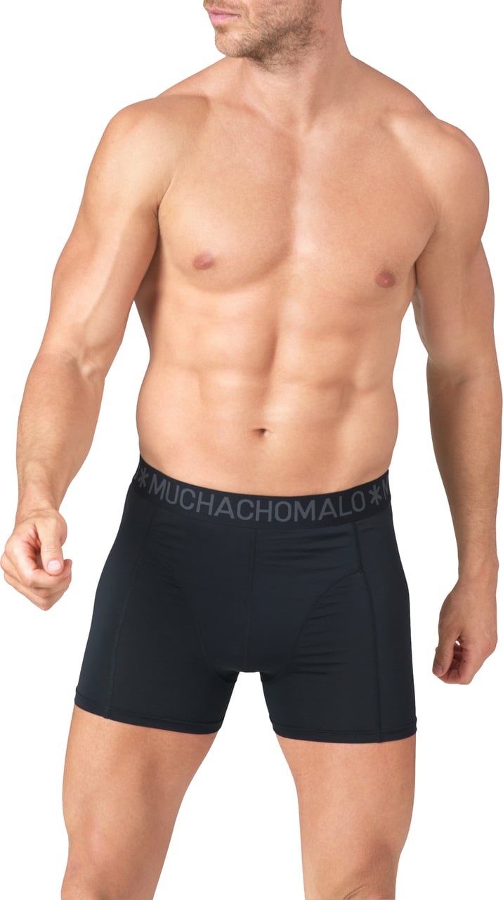 Muchachomalo Boxershorts 3-Pack Multicolor Zwart