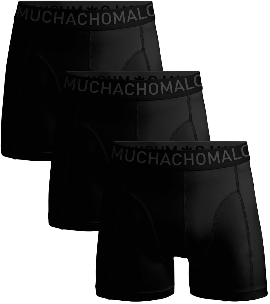 Muchachomalo Boxershorts 3-Pack Multicolor. Zwart