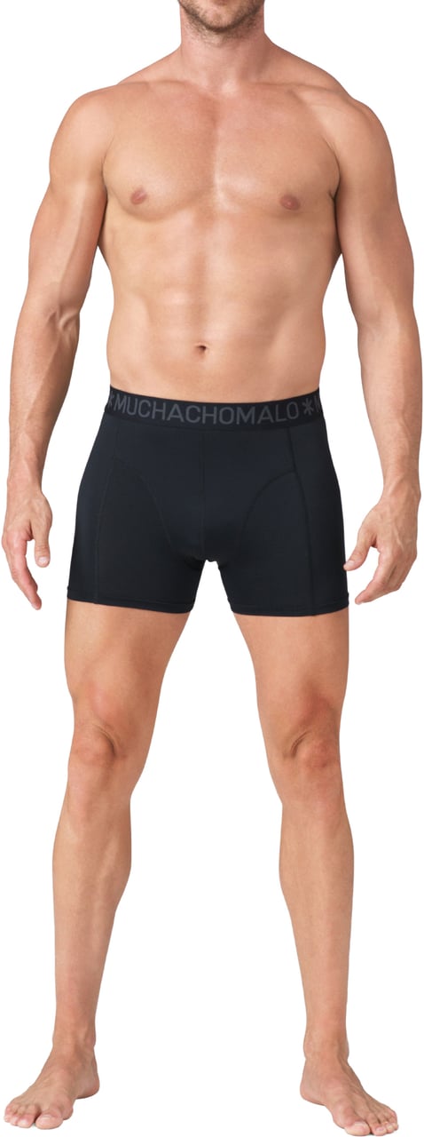 Muchachomalo Boxershorts 6-Pack Multicolor. Zwart