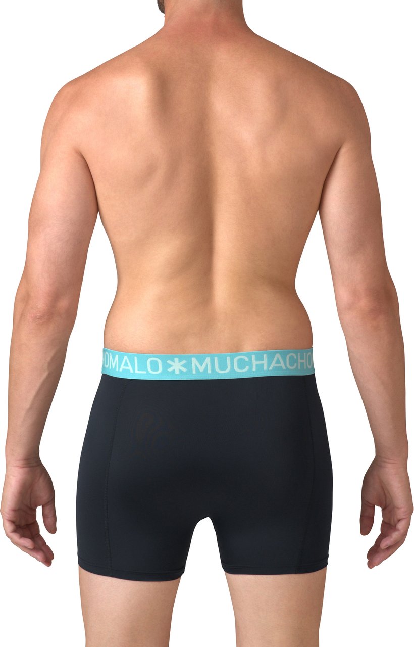 Muchachomalo Boxershorts 6-Pack Multicolor. Zwart