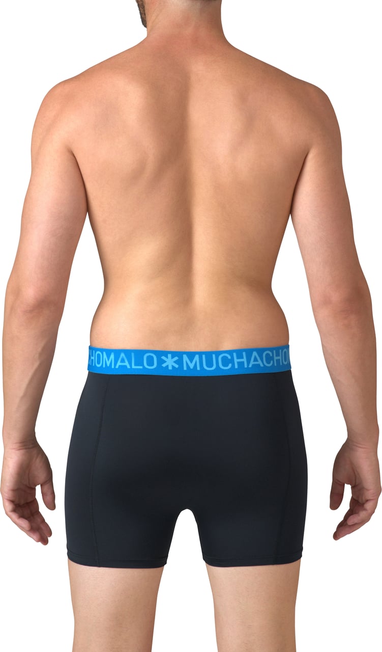 Muchachomalo Boxershorts 6-Pack Multicolor. Zwart