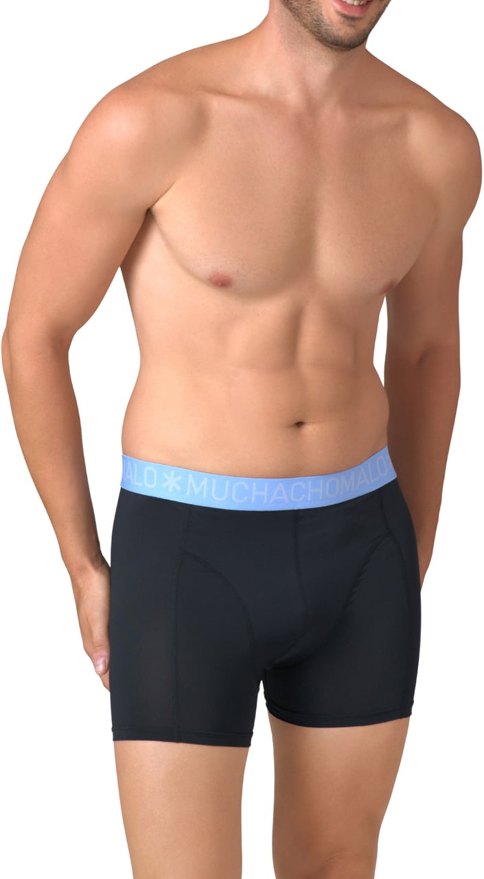 Muchachomalo Boxershorts 6-Pack Multicolor. Zwart