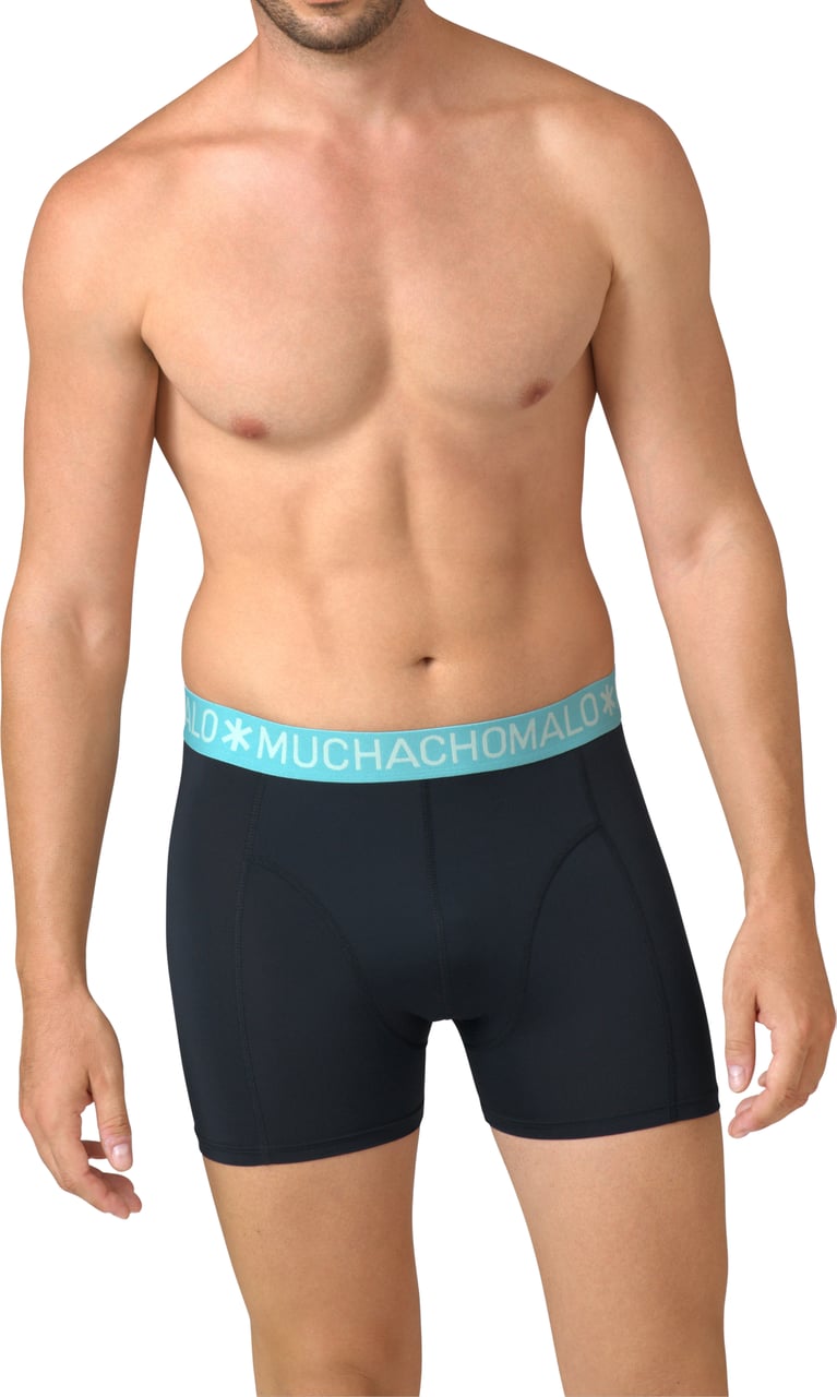 Muchachomalo Boxershorts 6-Pack Multicolor. Zwart