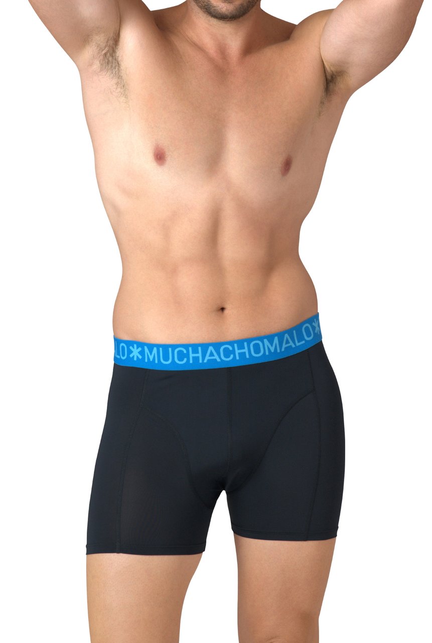 Muchachomalo Boxershorts 6-Pack Multicolor. Zwart