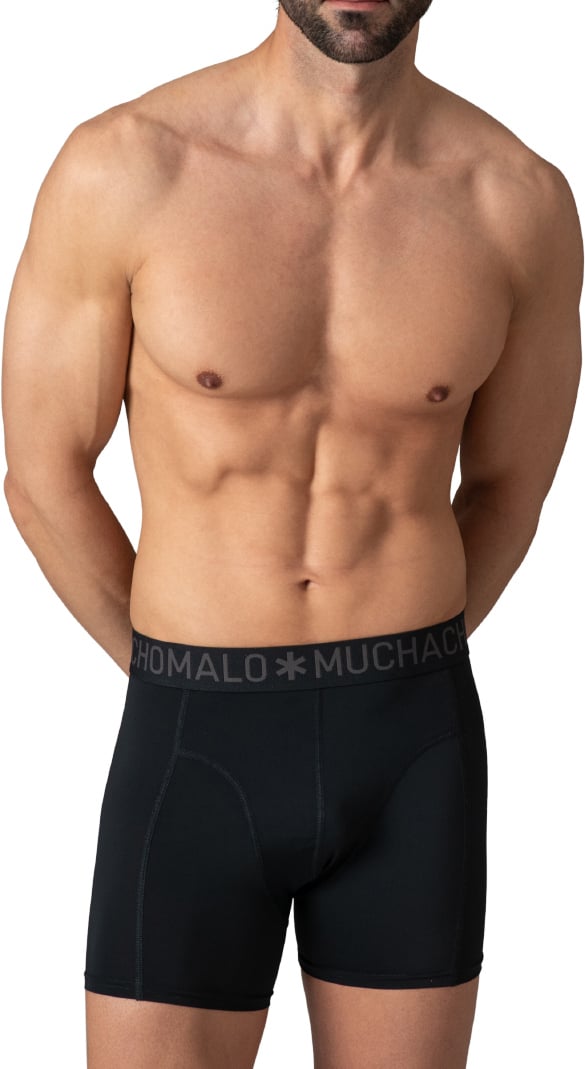 Muchachomalo Boxershorts 2-Pack Multicolor Zwart