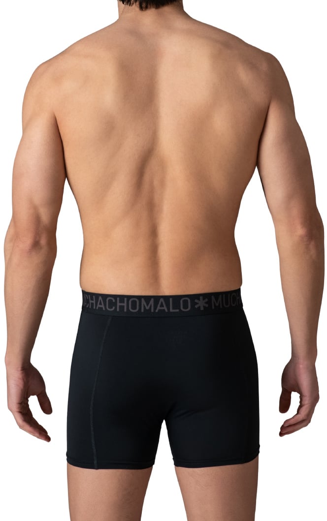 Muchachomalo Boxershorts 2-Pack Multicolor Zwart
