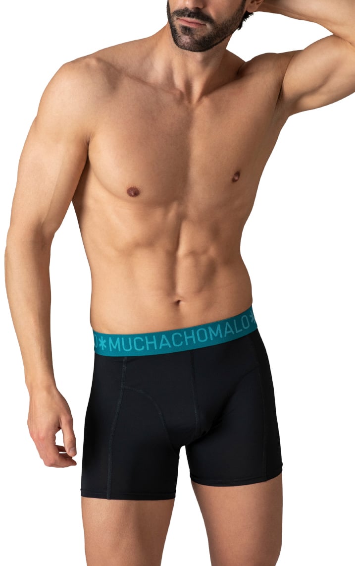 Muchachomalo Boxershorts 6-Pack Multicolor. Zwart