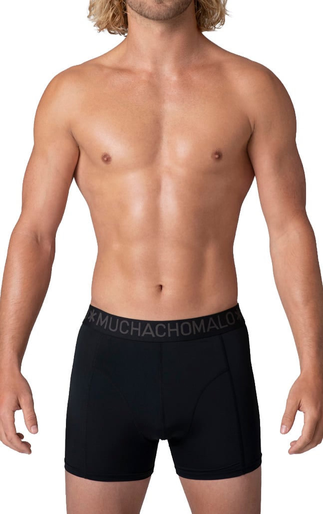 Muchachomalo Boxershorts 3-Pack Multicolor Zwart