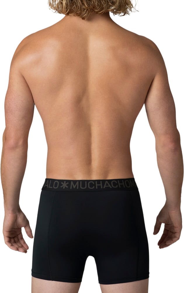 Muchachomalo Boxershorts 3-Pack Multicolor Zwart