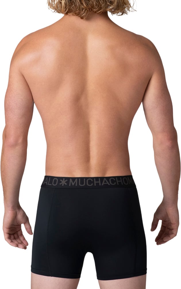 Muchachomalo Boxershorts 3-Pack Multicolor Zwart