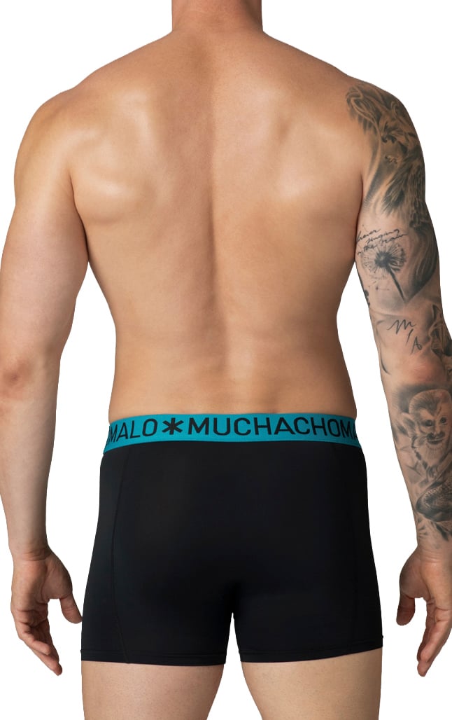 Muchachomalo Boxershorts 3-Pack Multicolor Zwart