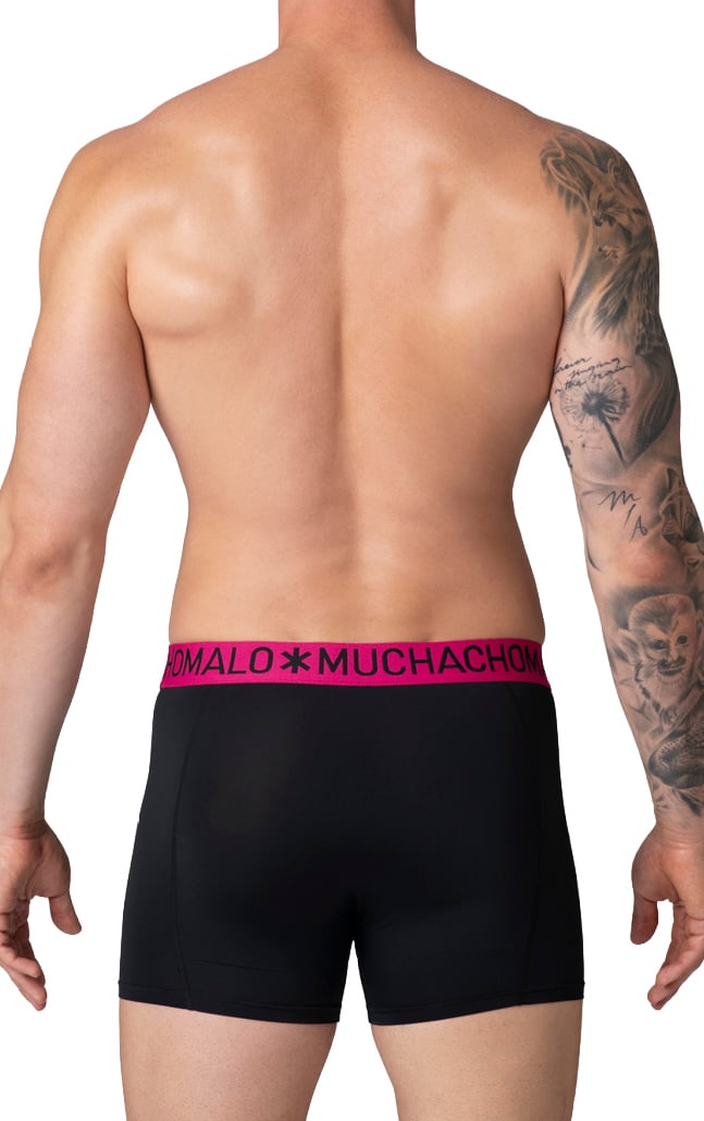 Muchachomalo Boxershorts 3-Pack Multicolor Zwart