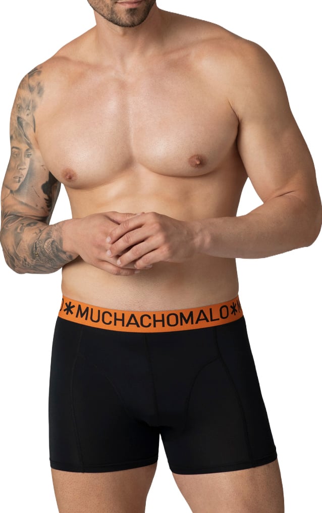 Muchachomalo Boxershorts 3-Pack Multicolor Zwart