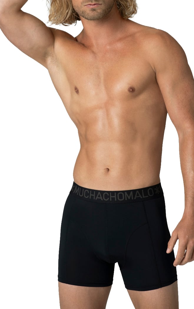 Muchachomalo Boxershorts 3-Pack Multicolor Zwart