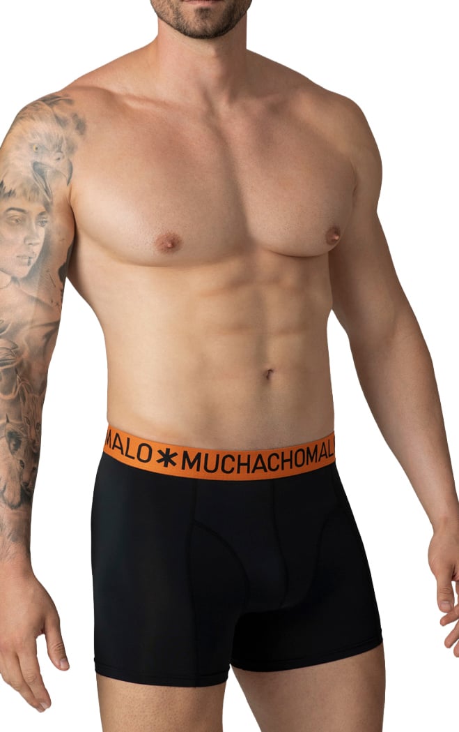 Muchachomalo Boxershorts 3-Pack Multicolor Zwart