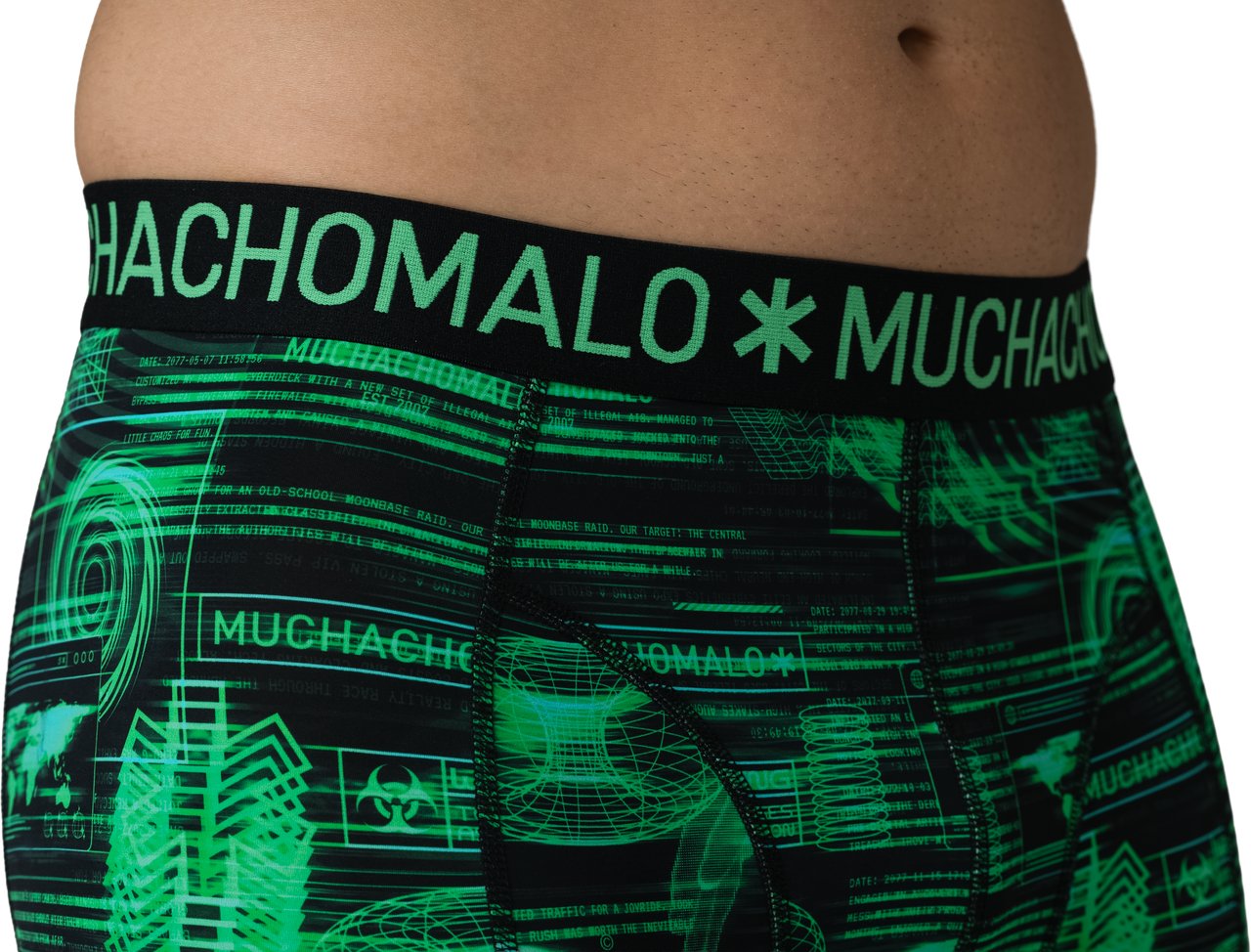 Muchachomalo Boxershorts 3-Pack Multicolor Divers