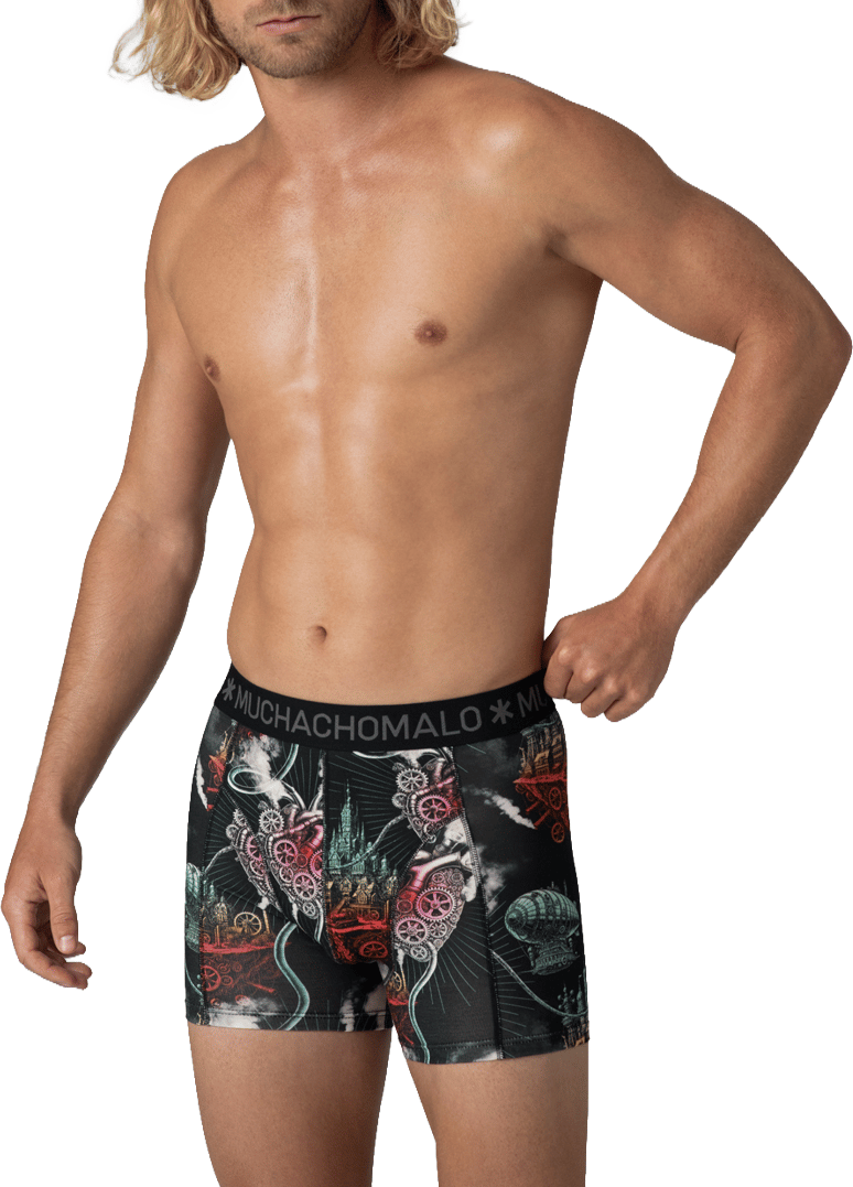 Muchachomalo Boxershorts 3-Pack Multicolor Divers