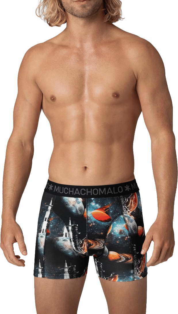 Muchachomalo Boxershorts 3-Pack Multicolor Divers