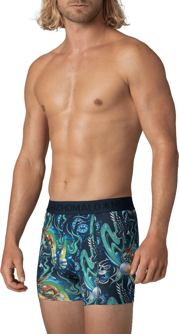 Muchachomalo Boxershorts 2-Pack Multicolor Divers