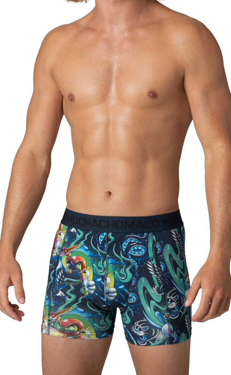 Muchachomalo Boxershorts 2-Pack Multicolor Divers