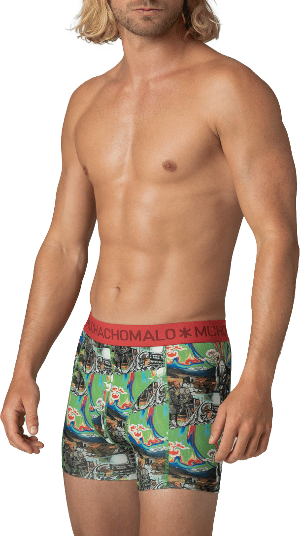 Muchachomalo Boxershorts 2-Pack Multicolor Divers