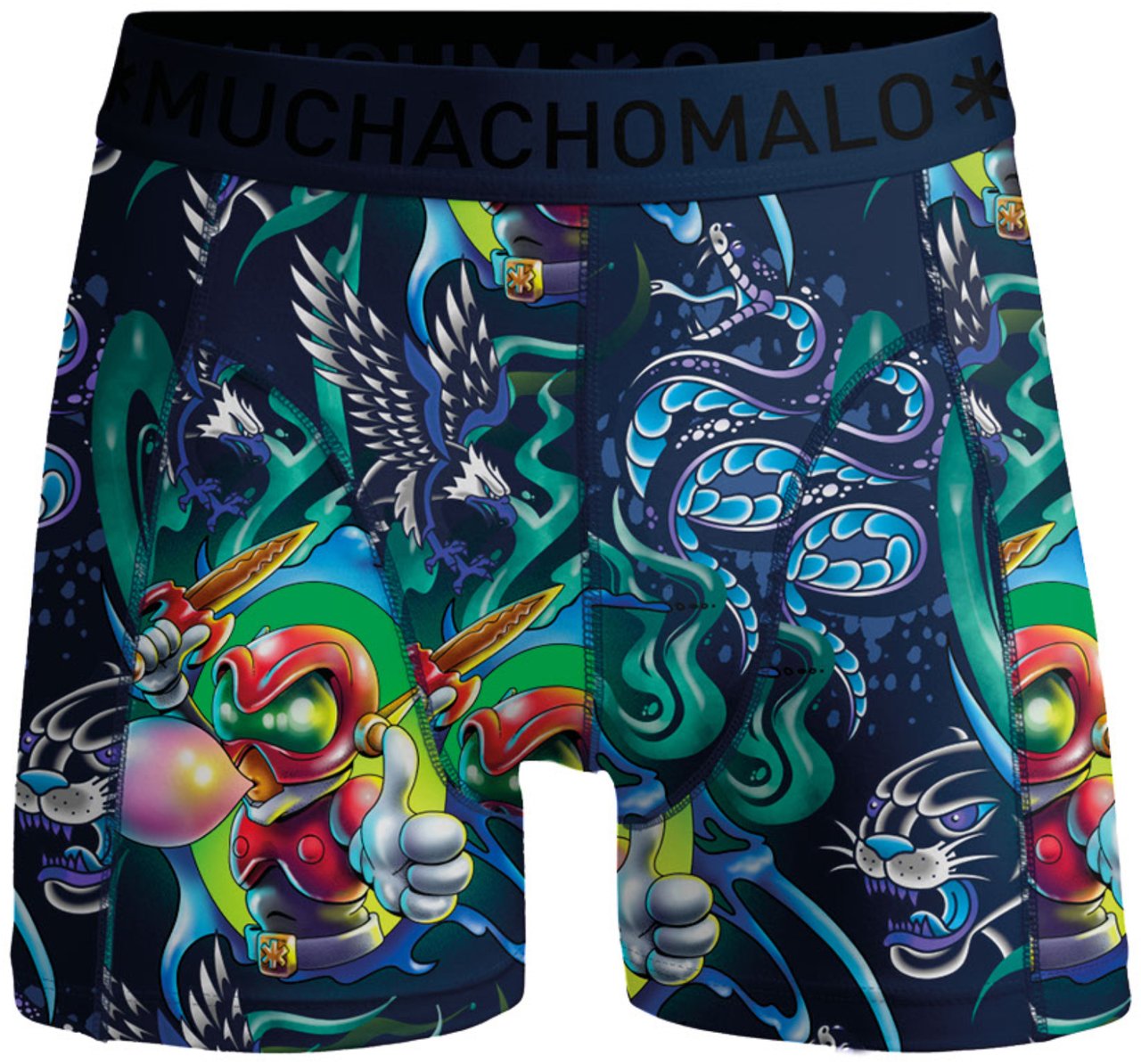 Muchachomalo Boxershorts 2-Pack Multicolor Divers