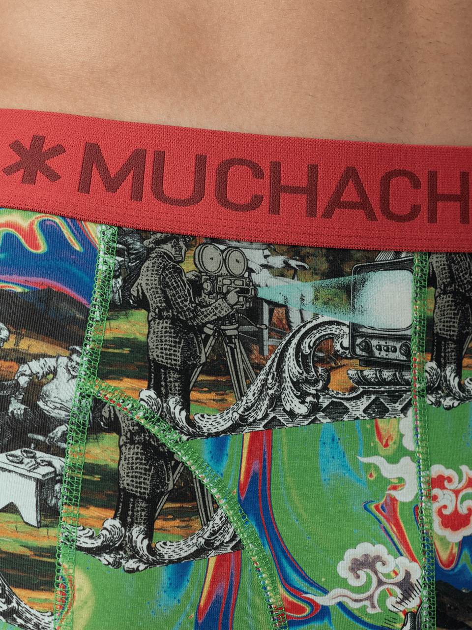 Muchachomalo Boxershorts 3-Pack Multicolor Divers