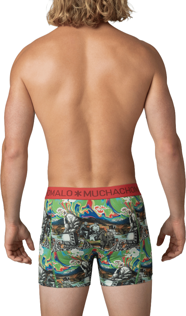Muchachomalo Boxershorts 3-Pack Multicolor Divers