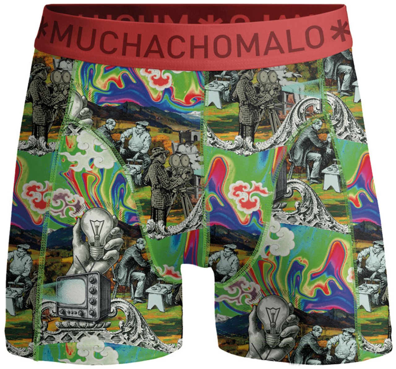 Muchachomalo Boxershorts 3-Pack Multicolor. Divers