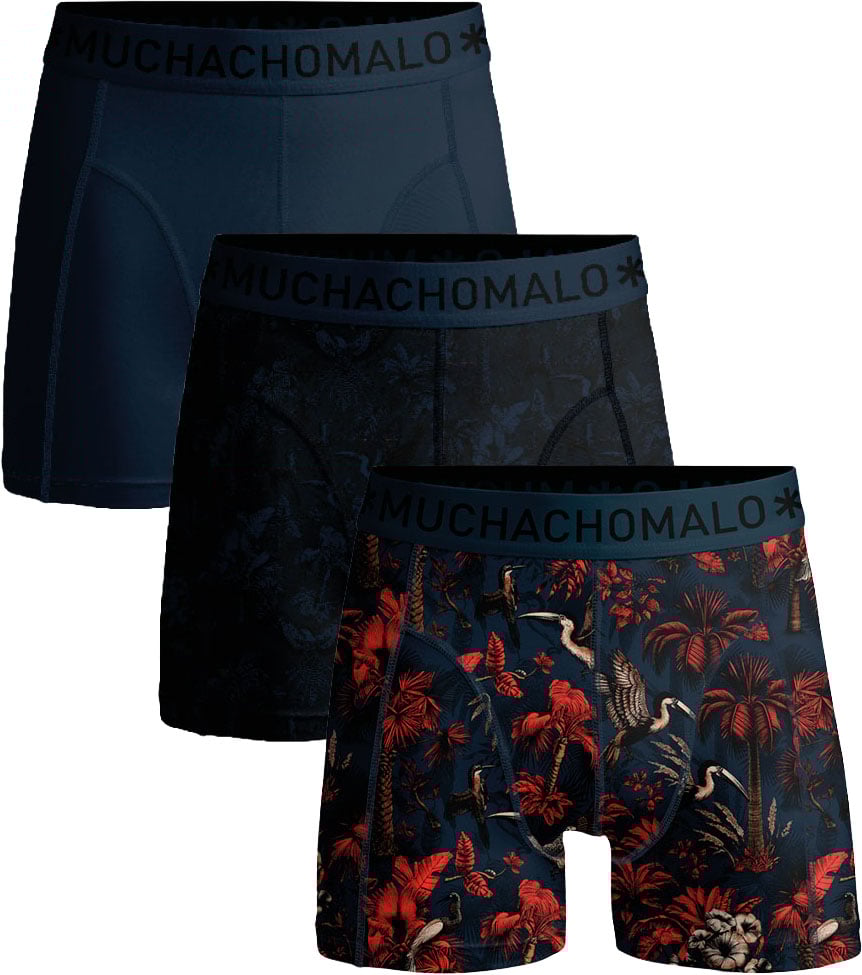 Muchachomalo Boxershorts 3-Pack Multicolor Divers