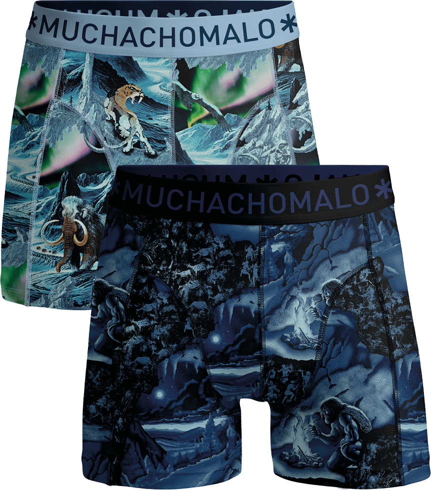 Muchachomalo Boxershorts 2-Pack Multicolor Divers