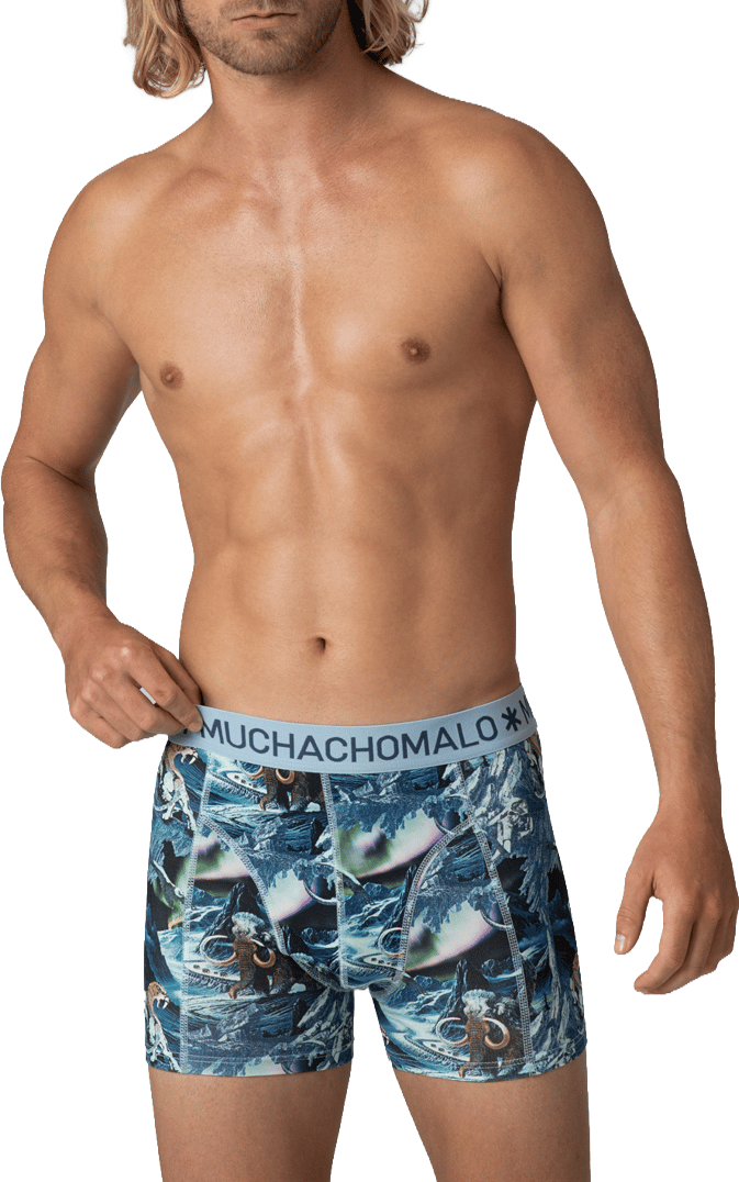 Muchachomalo Boxershorts 3-Pack Multicolor Divers